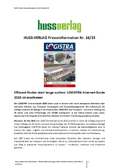 Presseinformation_16_HUSS_VERLAG_LOGISTRA Internet-Guide 2025.pdf